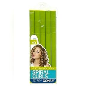 10 Flexible Rollers Spiral Curls